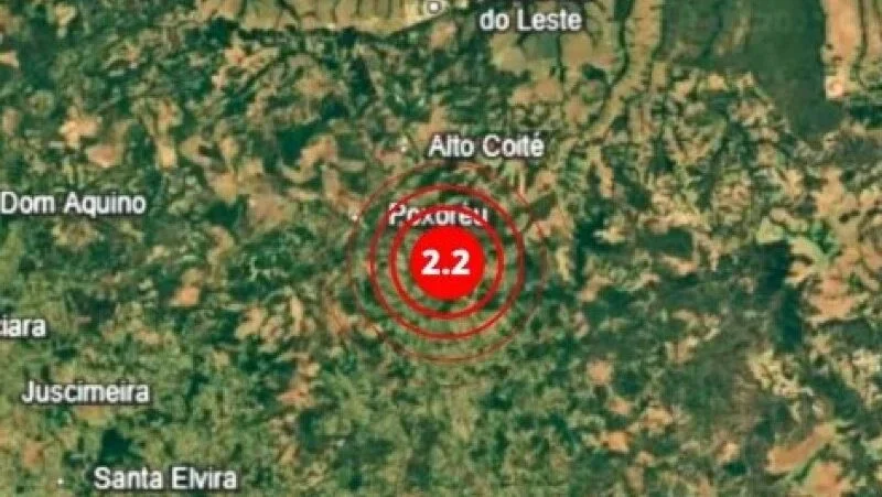 Mato Grosso registra 3º terremoto em quatro meses; abalos foram de baixa intensidade