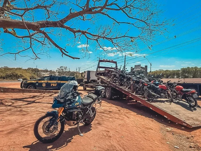 PRF intensifica fiscalização de motos em Rondonópolis e recolhe mais de 100 veículos